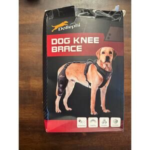 Dollephi dog hind leg knee brace XL Open box